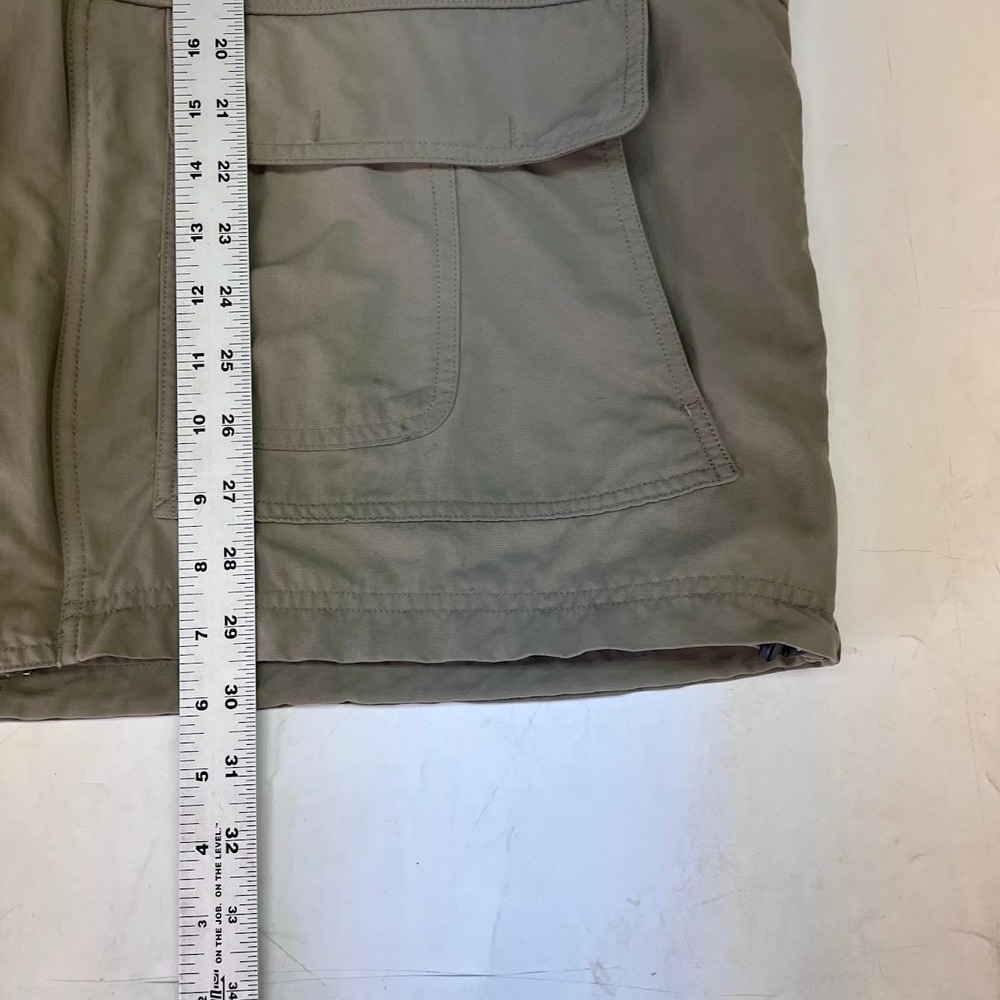 Columbia GRT Mens XXL Olive Green Multi-Pocket Utility Fishing Hiking Gear Vest - Picture 14 of 14